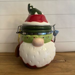 Gnome Christmas Canister